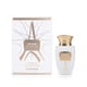 Original packaging of Al Haramain Haramain Blanche EDP Close-up of Al Haramain Haramain Blanche French Collection EDP bottle