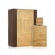 Luxurious bottle of Al Haramain Amber Oud Gold 999.9 Dubai Edition unisex fragrance