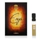 Original packaging of Ajmal Enya EDP perfume Stylish bottle of Ajmal Enya EDP close-up