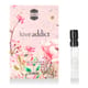 Original packaging of Ajmal Love Addict EDP Elegant bottle of Ajmal Love Addict EDP