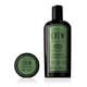 American Crew Curls Forming Duo Set detailvaade toodetele American Crew Curls Forming Duo Set pakend ja sisu minimalistlikul taustal