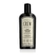 American Crew Boost Pre-Styling Cleanser bottle, clean and minimalist design, refreshing hair cleanser