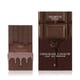 Упаковка Arabiyat Sugar Chocolate Ganache EDP Элегантный флакон Arabiyat Sugar Chocolate Ganache EDP