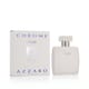 Bottle of Azzaro Chrome Pure EDT showcasing its elegant design