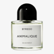 Close-up of Byredo Animalique EDP bottle
