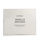 Original packaging of Byredo Vanille Antique EP perfume Elegant close-up of Byredo Vanille Antique EP bottle