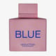 Elegant bottle of Banderas Blue Seduction Summer Essence EDT