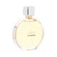 Chanel Chance EDP pudel minimalistliku disainiga lähiplaanis