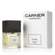 Elegant bottle of Carner Barcelona Cuirs EDP close-up