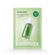 Close-up of celimax glowy skin noni ampoule mask packaging