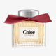 Close-up of the minimalist Chloé L'EDP Intense perfume bottle – refined and elegant