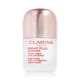 Clarins Bright Plus Advanced Dark Spot-targeting Serum bottle close-up showcasing lightweight texture