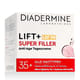 Diadermine Laboratoires Lift+ Super Filler päevakreemi originaalpakend Diadermine Laboratoires Lift+ Super Filler vananemisvastane päevakreem SPF 30, detailvaade