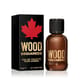 Dsquared2 Wood for Him EDT miniature originaalne pakend Dsquared2 Wood for Him EDT miniature pudeli lähivaade