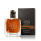 Original packaging of Giorgio Armani Emporio Armani Stronger With You Intensely EDP Elegant bottle of Giorgio Armani Emporio Armani Stronger With You Intensely EDP