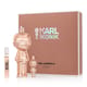 Elegant packaging of Karl Lagerfeld Ikonik Pour Femme EDP set