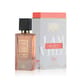 Close-up of Lattafa Ana Abiyedh Coral EDP bottle