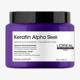 Lähivõte L'Oréal Professionnel Keratin Alpha Sleek Maskist