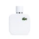 Close-up of Lacoste L.12.12 Blanc EDP bottle