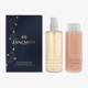 Lancaster skin essentials set displayed with products