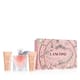 Lancôme La Vie Est Belle EDP 50 ml komplekti elegantne pakend Lancôme La Vie Est Belle lõhnakomplekt koos EDP, kehakreemi ja dušigeeliga