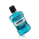 Listerine mouthwash cool mint packaging Bottle of Listerine mouthwash cool mint extra fresh