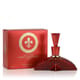 Original packaging of Marina de Bourbon Rouge Royal EDP perfume Close-up of Marina de Bourbon Rouge Royal EDP perfume bottle