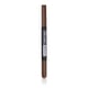 Maybelline Express Brow Satin Duo keskmise pruuni tooniga lähivõte