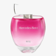 Close-up of Mercedes-Benz Rose EDT perfume bottle