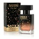 Stylish bottle of Mexx Black & Gold EDT close-up