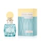Parfüümi Miu Miu L'Eau Bleue EDP klaasist pudel sinise tooniga korgiga