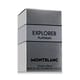 Bottle of Mont Blanc Explorer Platinum EDP