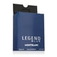 Elegant bottle of Montblanc Legend Blue EDP