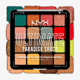 NYX Professional Makeup Ultimate Shadow Palette Paradise Shock showcasing vibrant, blendable eyeshadow colours