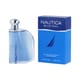 Bottle of Nautica Blue Sail EDT with a vibrant design
