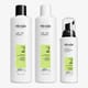 Nioxin System 2 Progressed Thinning Kit Close-Up View Nioxin System 2 Progressed Thinning Kit Packaging and Products