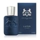 Close-up of the bottle of Parfums de Marly Layton EDP