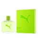 Puma Green Man EDT parfüümi pudel erksas disainis