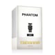 Original packaging of Rabanne Phantom Parfum Close-up of Rabanne Phantom Parfum bottle