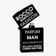 Roccobarocco Fashion Man EDT parfüümi pudel, elegantne meeste aroom