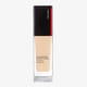 Detail of Shiseido Synchro Skin Radiant Lifting Foundation Bottle in Shade 160 Shell