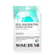 Original some by mi real aha.bha.pha calming care mask product Close-up of some by mi real aha.bha.pha calming care mask packaging