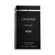 Close-up of TUMI Unwind EDP perfume bottle
