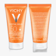 Vichy Capital Soleil Dry Touch Protective Face Fluid SPF 50 bottle – lightweight, mattifying sunscreen