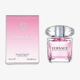 Versace Bright Crystal EDT komplekti visuaal – minimalistlik ja modernne Versace Bright Crystal EDT 2 x 30 ml komplekt – kaks stiilset pudelit kõrvuti