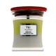 Мини-свеча WoodWick Warm Wool с деревянным фитилём и мягким ароматом уюта, форма песочных часов