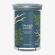 Yankee Candle Signature Tumbler lõhnav küünal Bayside Cedar lähedalt