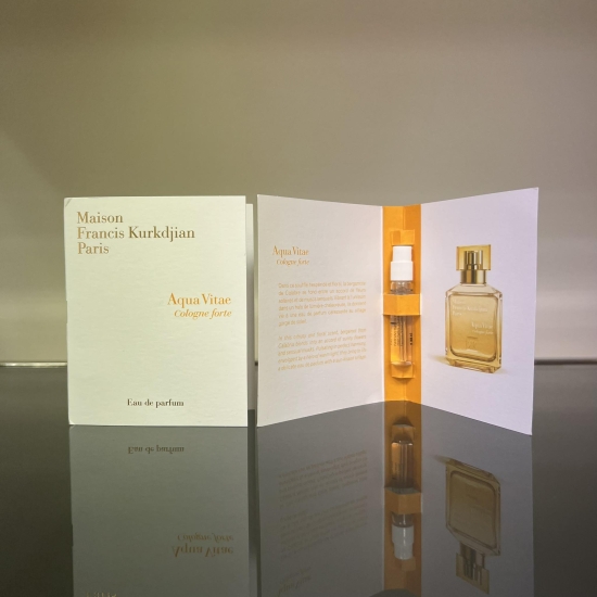 Maison Francis Kurkdjian Aqua Vitae Cologne forte EDP  2ml Perfumery