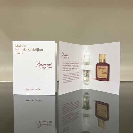 Maison Francis Kurkdjian Baccarat Rouge Extrait 2 ml Perfumery