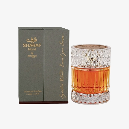 Zimaya Sharaf Blend Extrait de parfum Niši parfümeeria jagamine